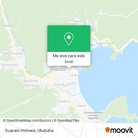 Guarani Imóveis mapa