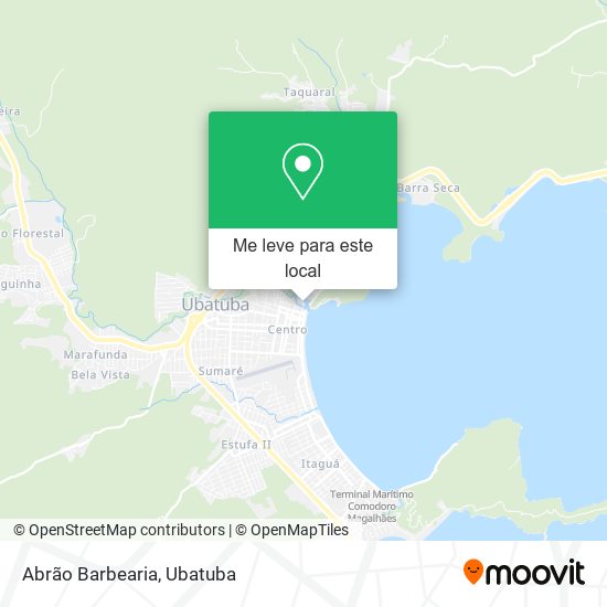 Abrão Barbearia mapa