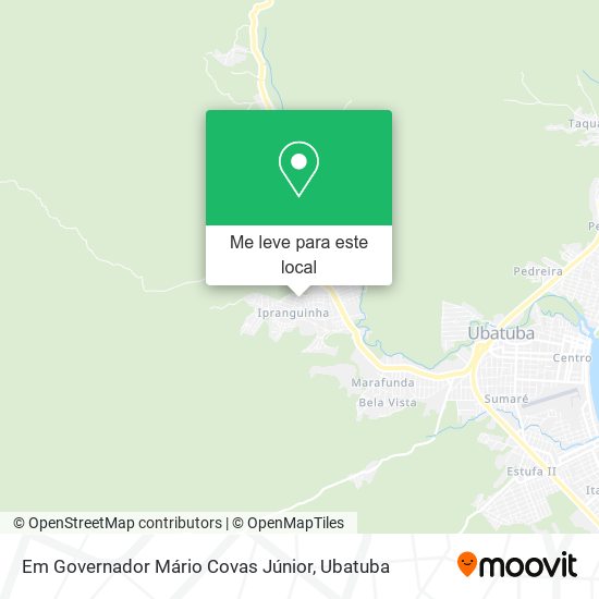 Em Governador Mário Covas Júnior mapa