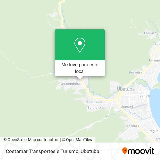 Costamar Transportes e Turismo mapa