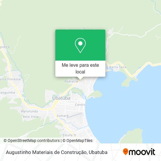 Augustinho Materiais de Construção mapa