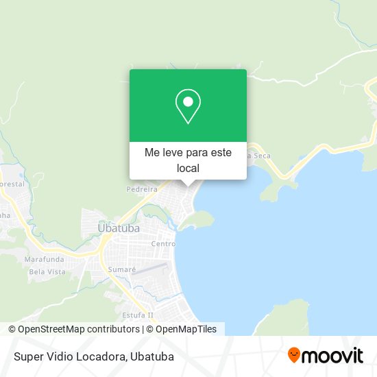 Super Vidio Locadora mapa