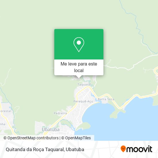 Quitanda da Roça Taquaral mapa