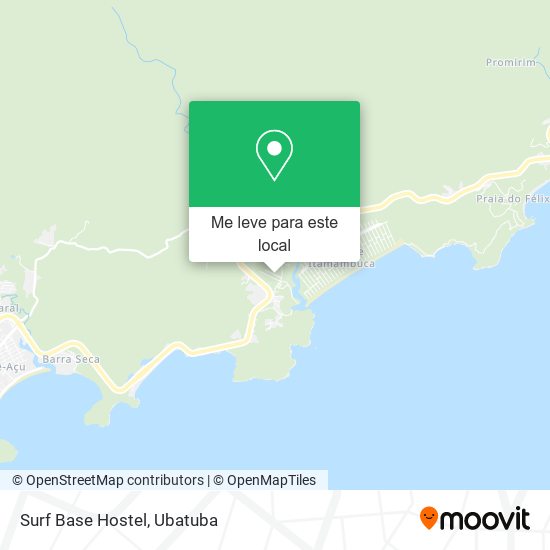 Surf Base Hostel mapa