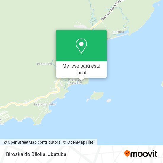 Biroska do Biloka mapa