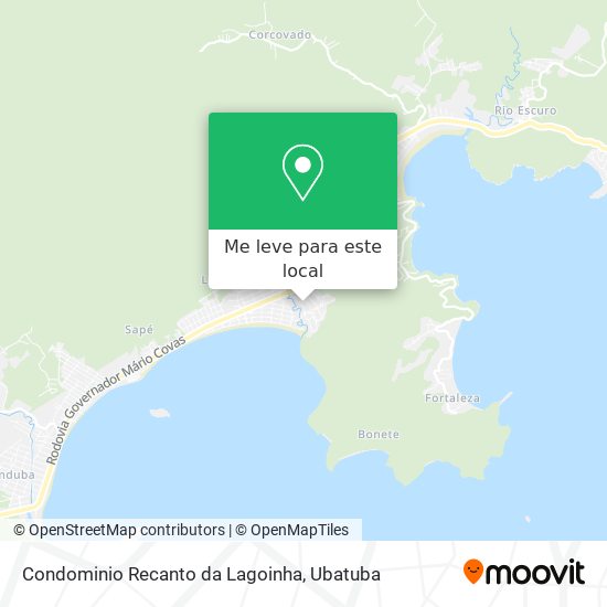 Condominio Recanto da Lagoinha mapa