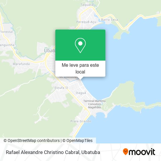 Rafael Alexandre Christino Cabral mapa