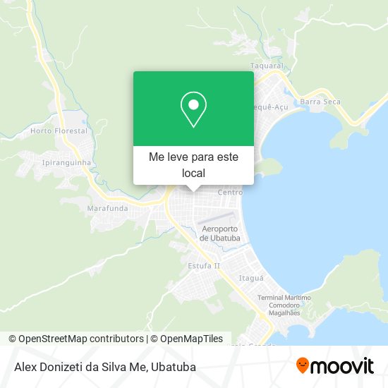 Alex Donizeti da Silva Me mapa