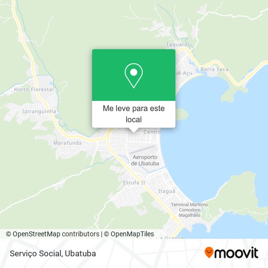 Serviço Social mapa