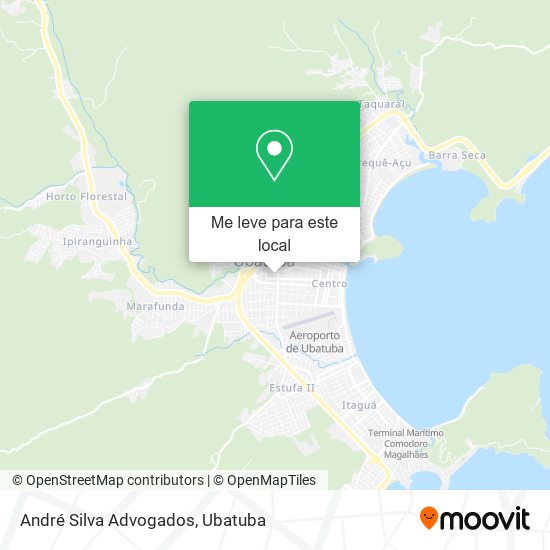 André Silva Advogados mapa