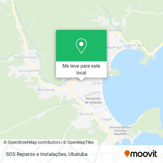 SOS Reparos e Instalações mapa