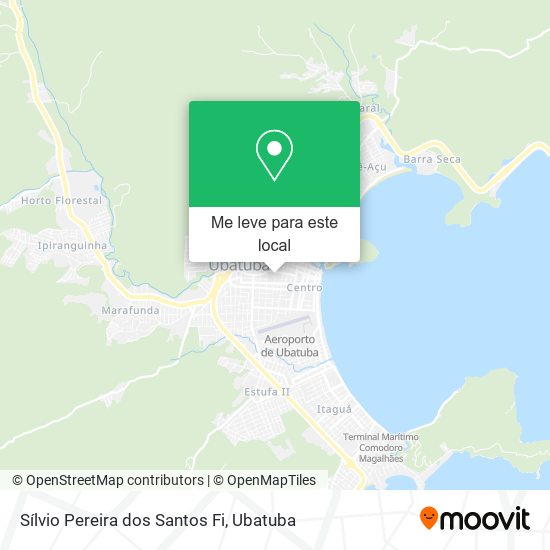 Sílvio Pereira dos Santos Fi mapa
