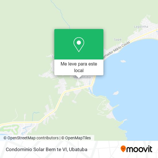 Condominio Solar Bem te VI mapa