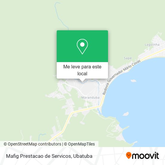 Mafig Prestacao de Servicos mapa