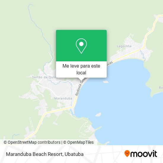 Maranduba Beach Resort mapa