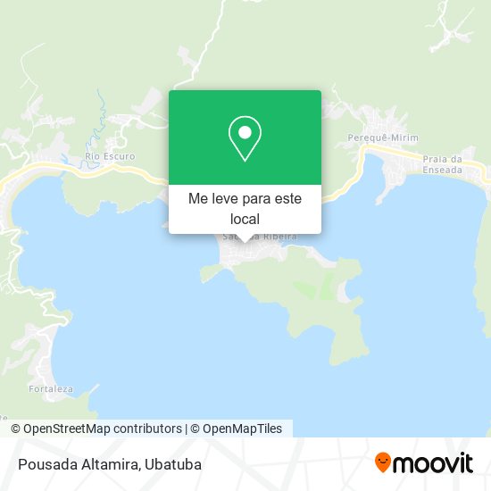 Pousada Altamira mapa