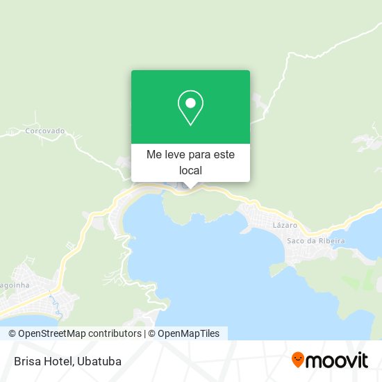 Brisa Hotel mapa