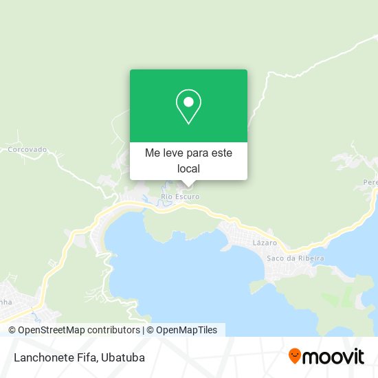 Lanchonete Fifa mapa