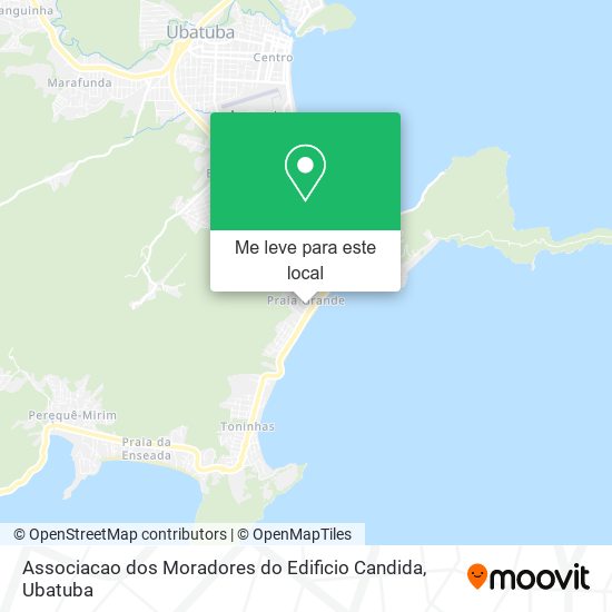 Associacao dos Moradores do Edificio Candida mapa