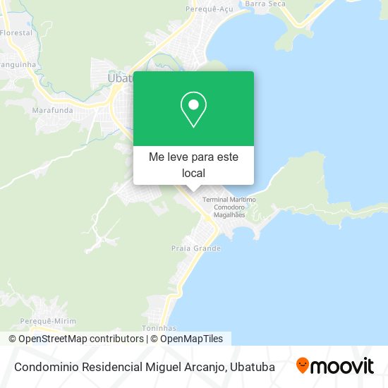 Condominio Residencial Miguel Arcanjo mapa