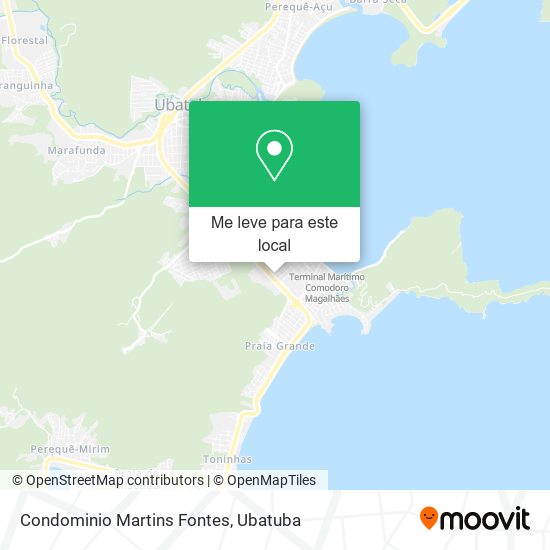 Condominio Martins Fontes mapa