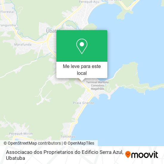 Associacao dos Proprietarios do Edificio Serra Azul mapa