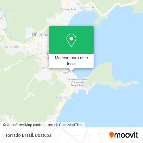 Torrado Brasil mapa
