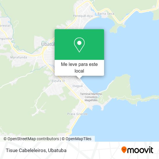 Tisue Cabeleleiros mapa