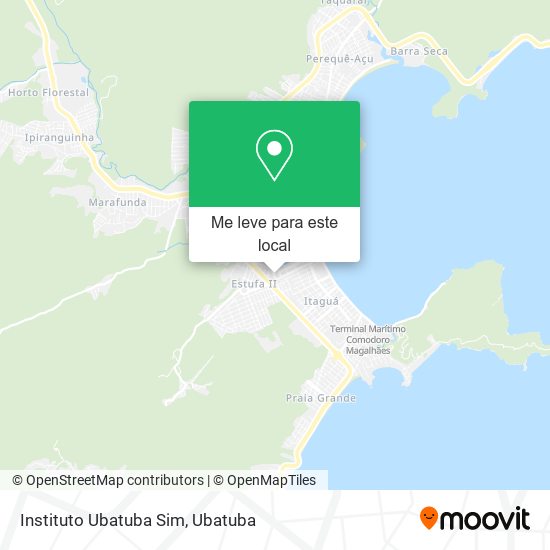 Instituto Ubatuba Sim mapa