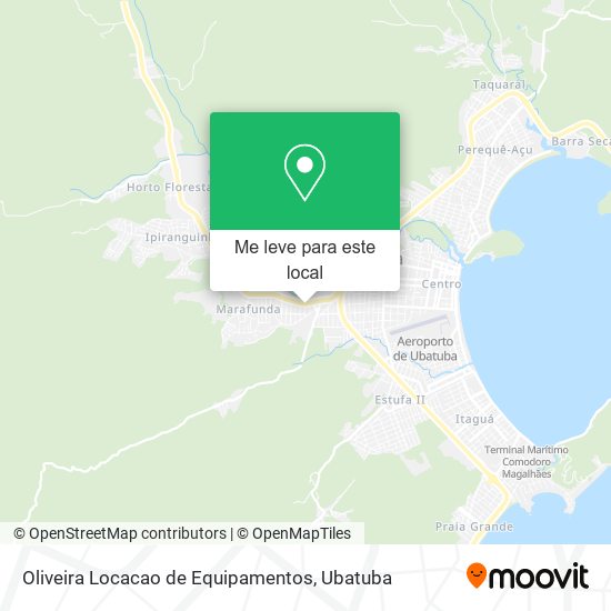 Oliveira Locacao de Equipamentos mapa