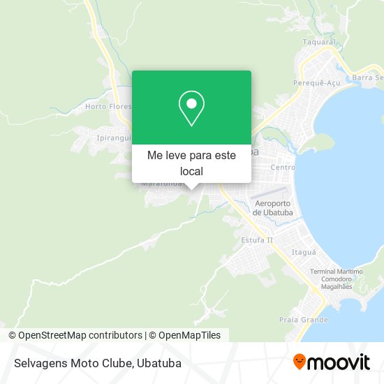 Selvagens Moto Clube mapa