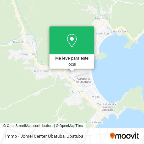 Immb - Johrei Center Ubatuba mapa