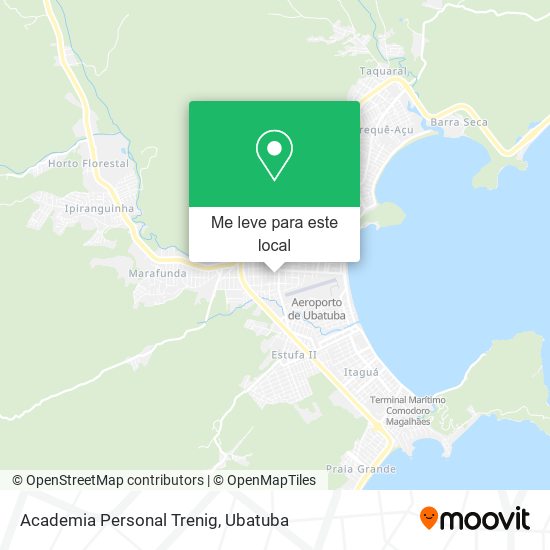 Academia Personal Trenig mapa