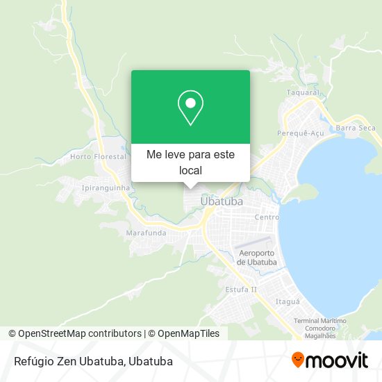 Refúgio Zen Ubatuba mapa