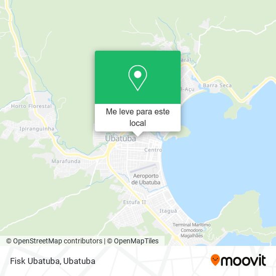 Fisk Ubatuba mapa