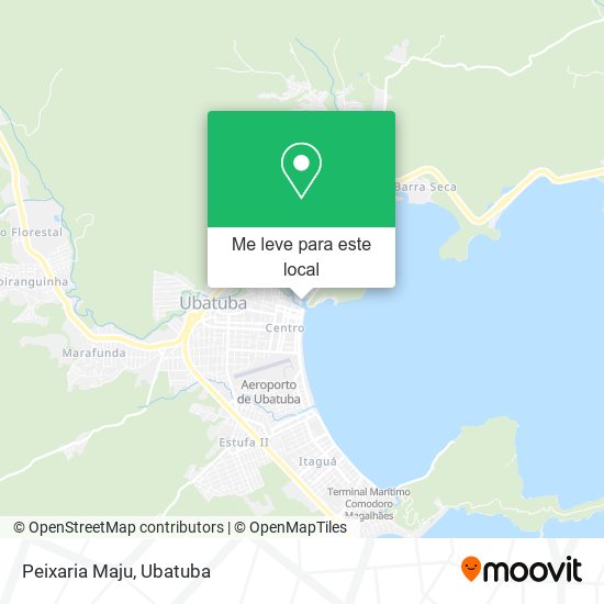 Peixaria Maju mapa