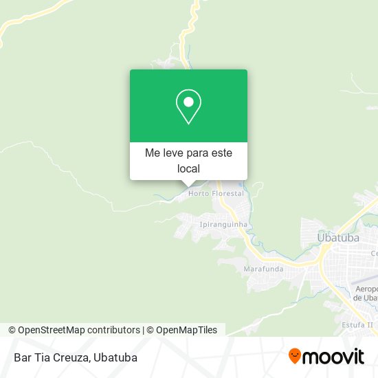 Bar Tia Creuza mapa