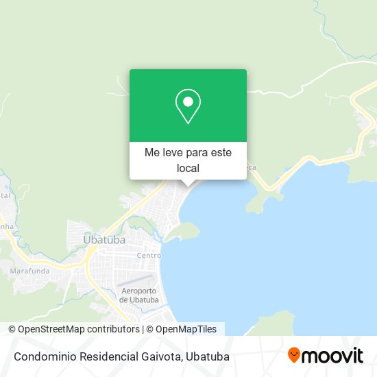 Condominio Residencial Gaivota mapa