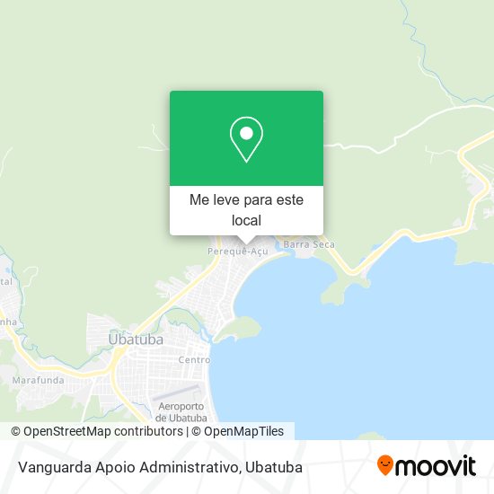 Vanguarda Apoio Administrativo mapa