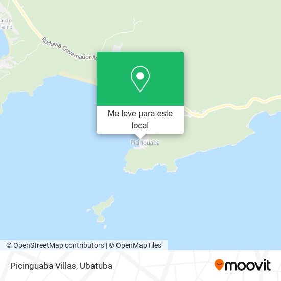 Picinguaba Villas mapa