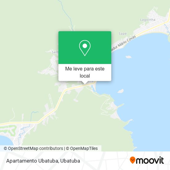 Apartamento Ubatuba mapa