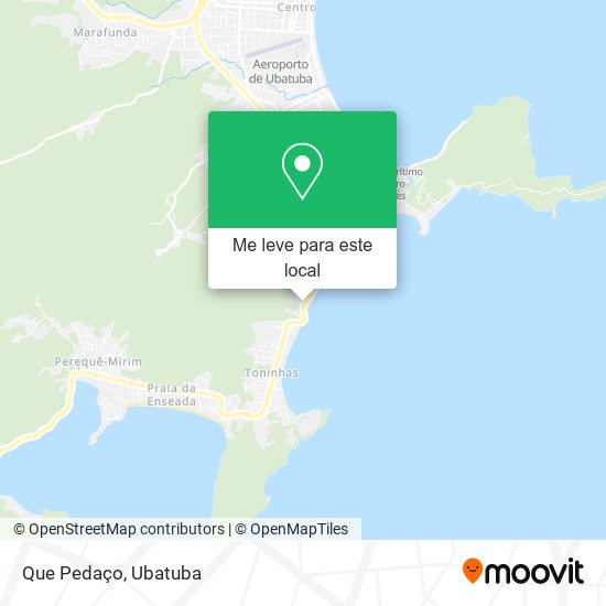 Que Pedaço mapa
