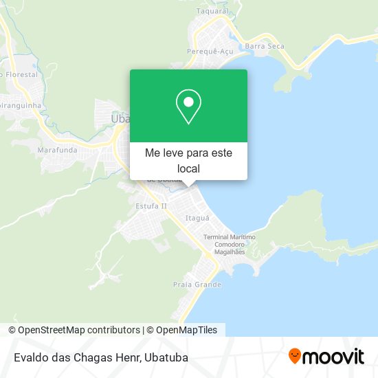 Evaldo das Chagas Henr mapa