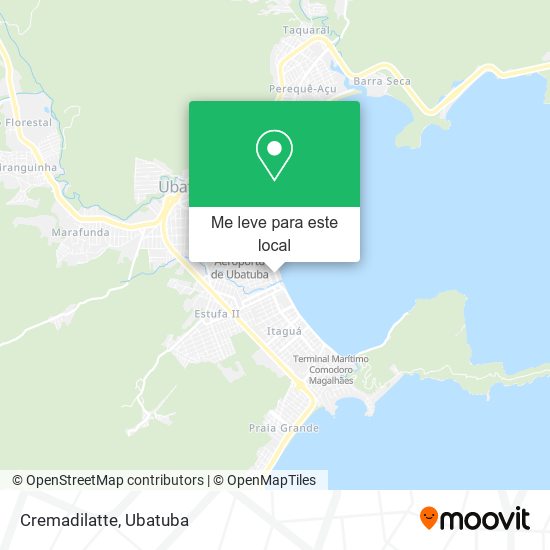 Cremadilatte mapa