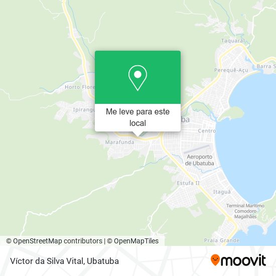 Víctor da Silva Vital mapa