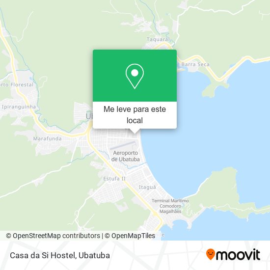 Casa da Si Hostel mapa