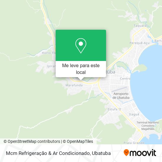 Mcm Refrigeração & Ar Condicionado mapa