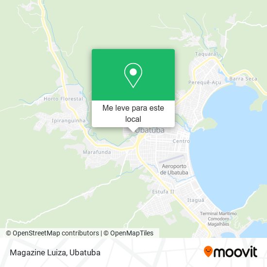 Magazine Luiza mapa