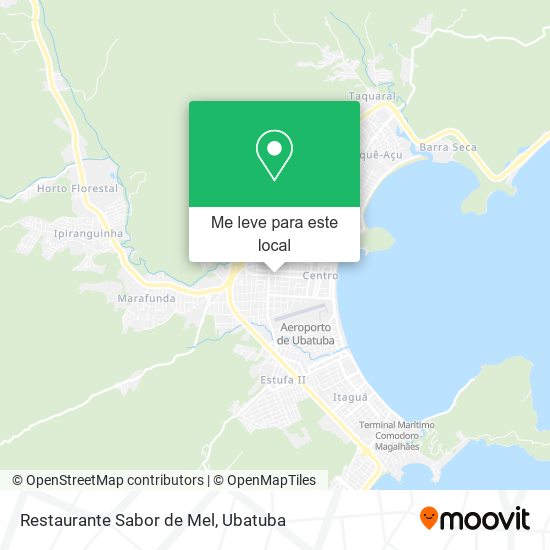 Restaurante Sabor de Mel mapa