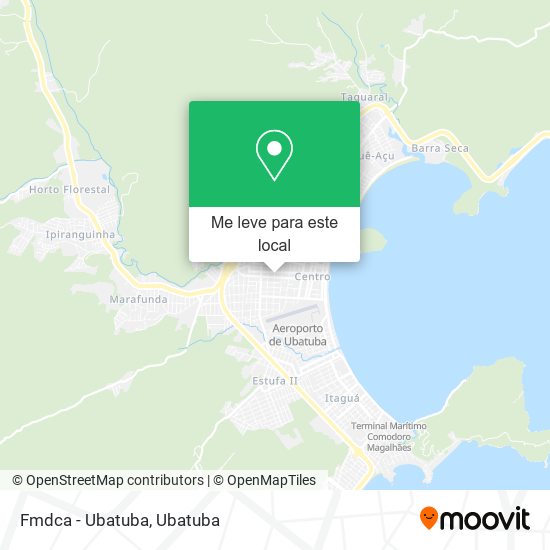 Fmdca - Ubatuba mapa